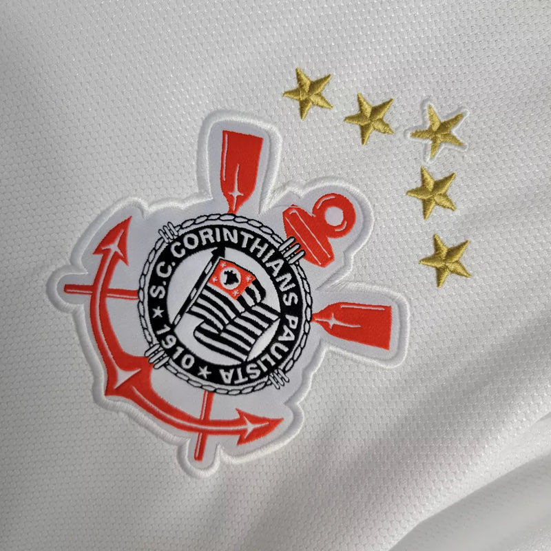 Camisa Corinthians Home 2011 Retrô - Branca