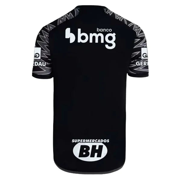 Camisa Atlético Mineiro Third 24/25 - Preta - C/ Patrocínio