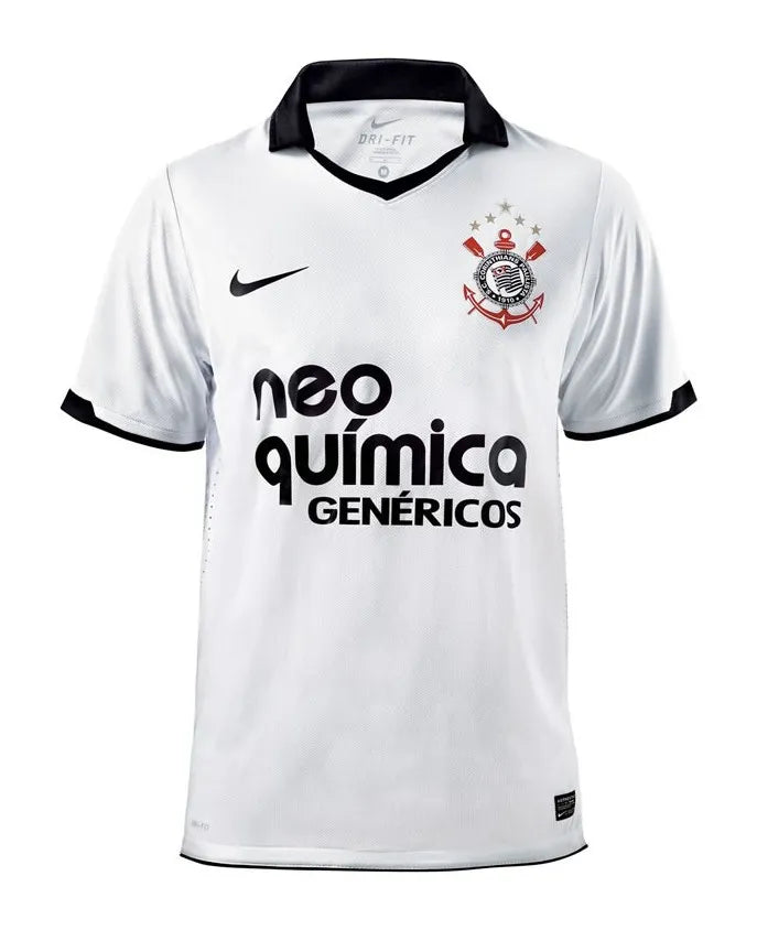 Camisa Corinthians Home 2011 Retrô - Branca